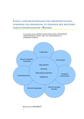 Lokalt samverkansprogram Bromma - Stockholms sjukhem