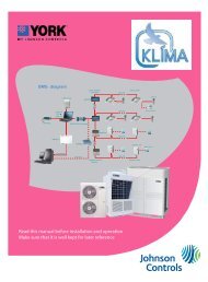 Read this manual before installation and operation ... - KLIMA s.r.o.