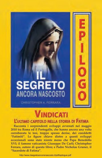 Vindicati - Il Segreto Ancora Nascosto