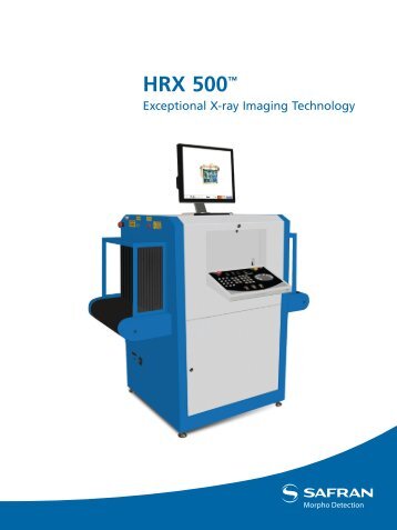 HRX 500™ brochure - Morpho