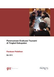 Perencanaan Evakuasi Tsunami di Tingkat Kabupaten - GITEWS