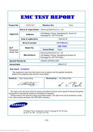 EMC TEST REPORT