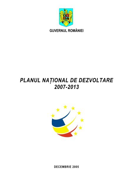 Planul NaÅ£ional de Dezvoltare 2007 - 2013 - Inforegio Nord-Est