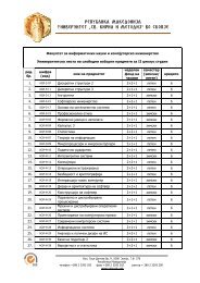 Факултет за информатички науки и компјутерско инженерство