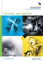 Cemont katalóg SK - Air Liquide Welding