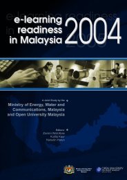 e-learning readiness - Asia Pacific Region - Open University Malaysia