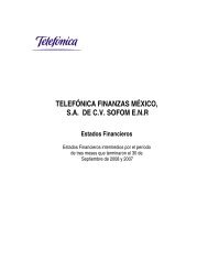 telefÃ³nica finanzas mÃ©xico, sa de cv sofom enr - Movistar