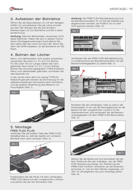 Technisches Handbuch - Tyrolia