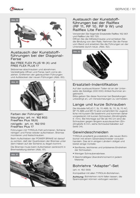 Technisches Handbuch - Tyrolia