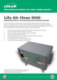 Lifa Air Clean 3500 - Lifa.net