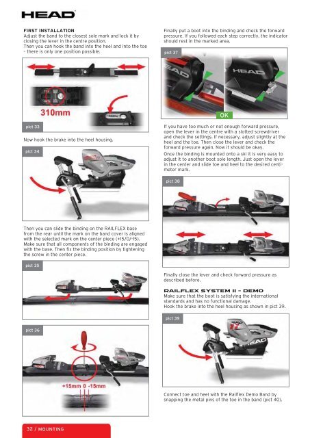 TECHNICAL MANUAL - Tyrolia