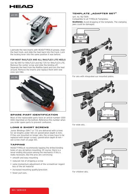 TECHNICAL MANUAL - Tyrolia