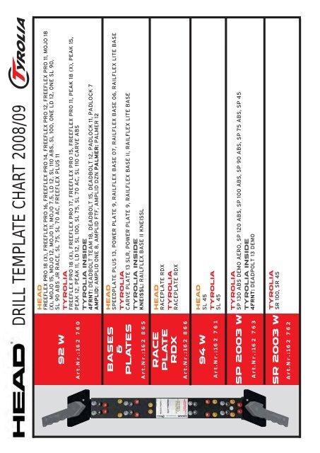 TECHNICAL MANUAL - Tyrolia