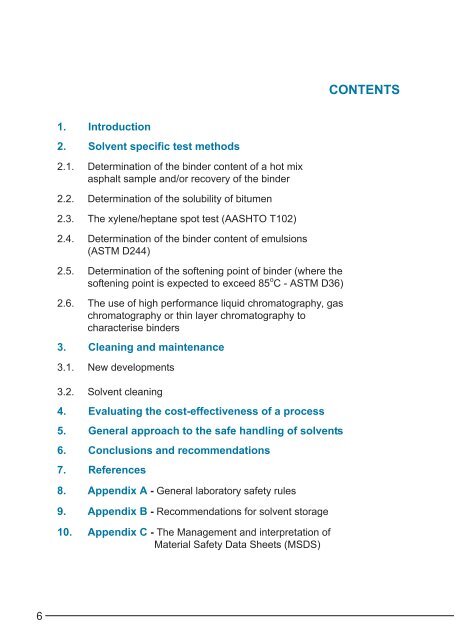 Guide to the safe handling of solvents in a bituminous ... - Aapaq.org