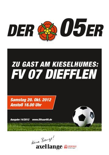 05er FV Diefflen - SV Saar 05 FuÃŸball e.V.