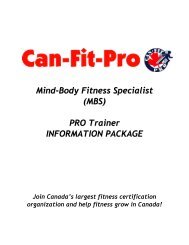 MBS PRO Trainer Information Package