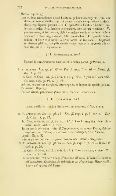 Enumeratio plantarum vascularium in insula Inarime sponte ...