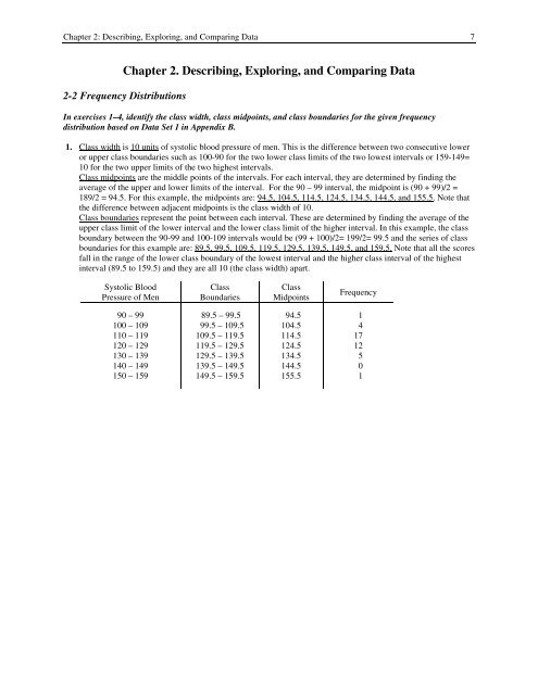 Chapter 2. Describing, Exploring, and Comparing Data