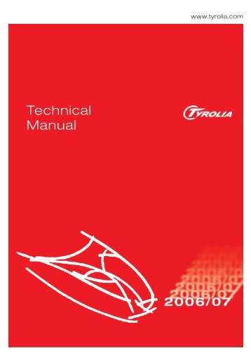 Technical Manual - Tyrolia