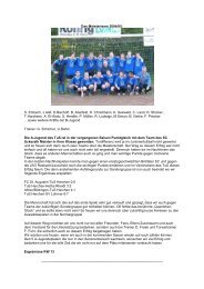 Das Meisterteam 2004/05: S. Etzbach, J.Alef, D ... - TuS Herchen