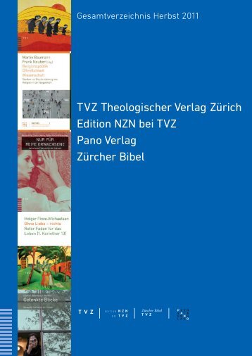 TVZ Theologischer Verlag Zürich Edition NZN bei TVZ Pano Verlag ...