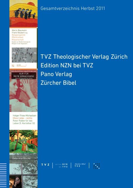 TVZ Theologischer Verlag Zürich Edition NZN bei TVZ Pano Verlag ...
