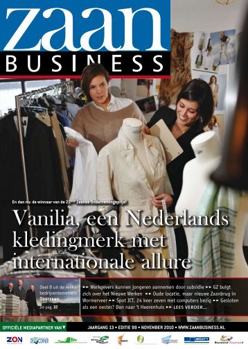 Vanilia, een Nederlands kledingmerk met ... - Zaanbusiness