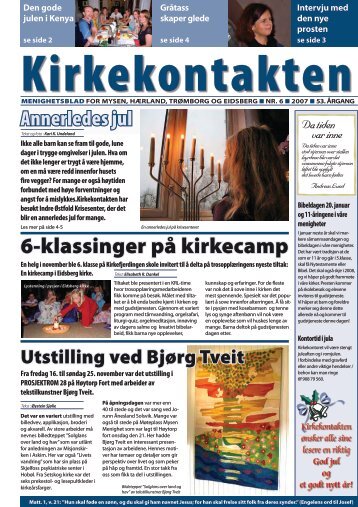 6-klassinger pÃ¥ kirkecamp - Eidsberg - Mysen - HÃ¦rland - Den ...