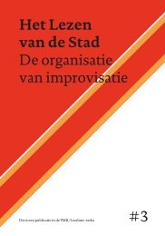 Het lezen van de stad - Gemeente Amsterdam