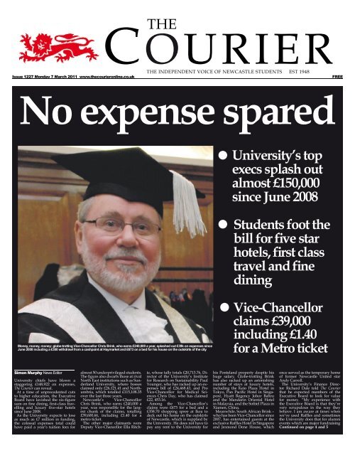 7th March (Issue 1227) - The Courier