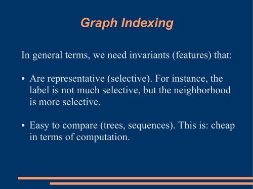 Graph Indexing Algorithms