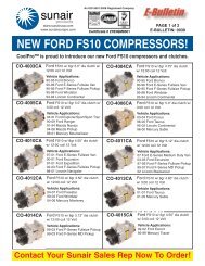 NEW FORD FS10 COMPRESSORS! - SunAir Products
