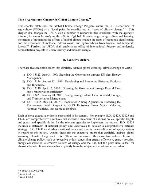 PCAP - Presidential Climate Action Project