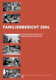 Familienbericht 2004 - Bundesamt fÃ¼r Sozialversicherungen - admin ...