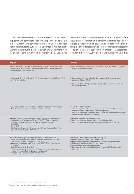 Familienbericht 2004 - Bundesamt fÃ¼r Sozialversicherungen - admin ...