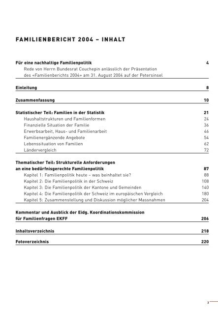 Familienbericht 2004 - Bundesamt fÃ¼r Sozialversicherungen - admin ...