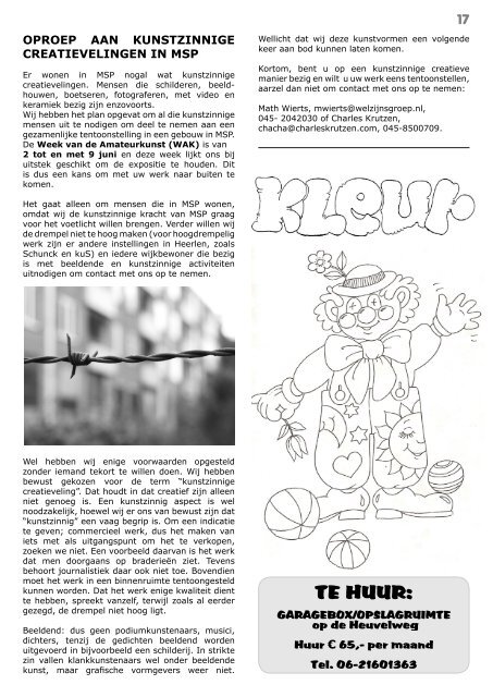 Wijkblad St. Wijkbeheer MSP, ed 1, 2012 - Mijn MSP