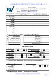 log book order form for nsi approved companies - National Security ...