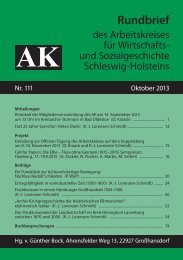 Rundbrief Nr. 111 - Arbeitskreis für Wirtschafts- und ...