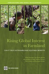 Rising Global Interest in Farmland (Jan. 2011) - PROFOR