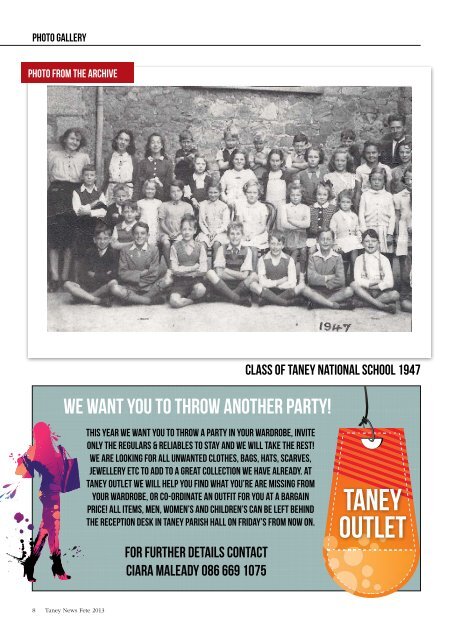 Summer 2013 Vol.25 Issue 2 - Taney Parish website