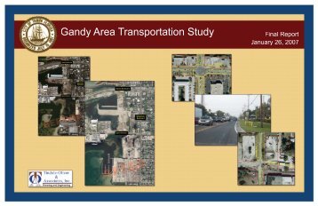 Gandy Area Transportation Study - Final Report(1/26 ... - City of Tampa