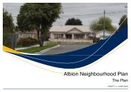 Albion Neighbourhood Plan - Brimbank City Council
