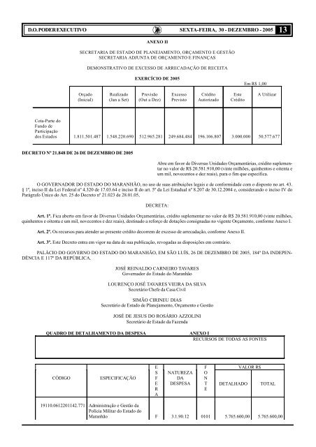 DispÃµe sobre o Plano de Carreira, Cargos e SalÃ¡rios do Quadro de ...