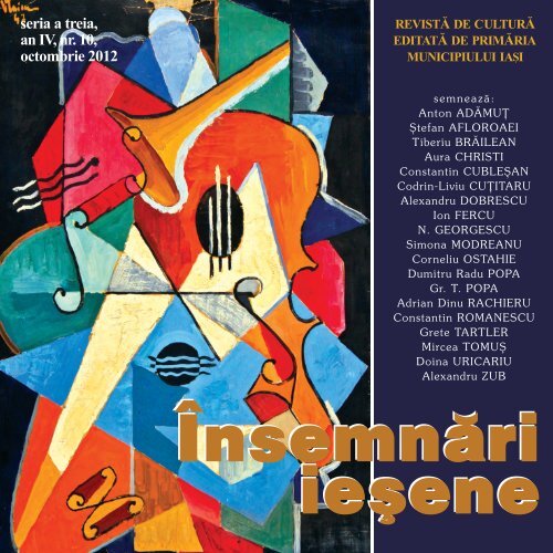 seria a treia, an IV, nr. 10, octombrie 2012 - Insemnari Iesene