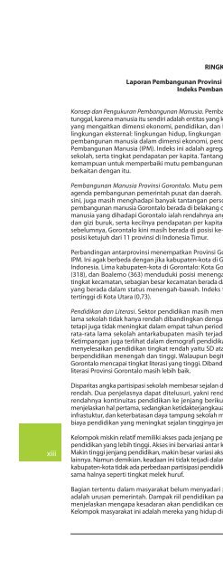 Pembangunan Provinsi Gorontalo - UNDP