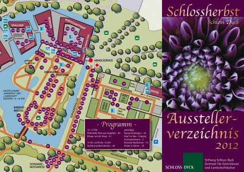 Aussteller- verzeichnis 2012 Schloss Dyck Schlossherbst