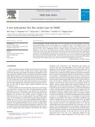 A new hydrophobic thin film catalyst layer for PEMFC