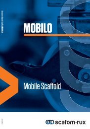Mobile Scaffold - Scafom-rux