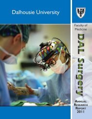 Dalhousie University - Dalhousie Medical School Surgery Research